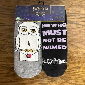 Harry Potter Womens Super No Show Socks Multicolor Pack of 10